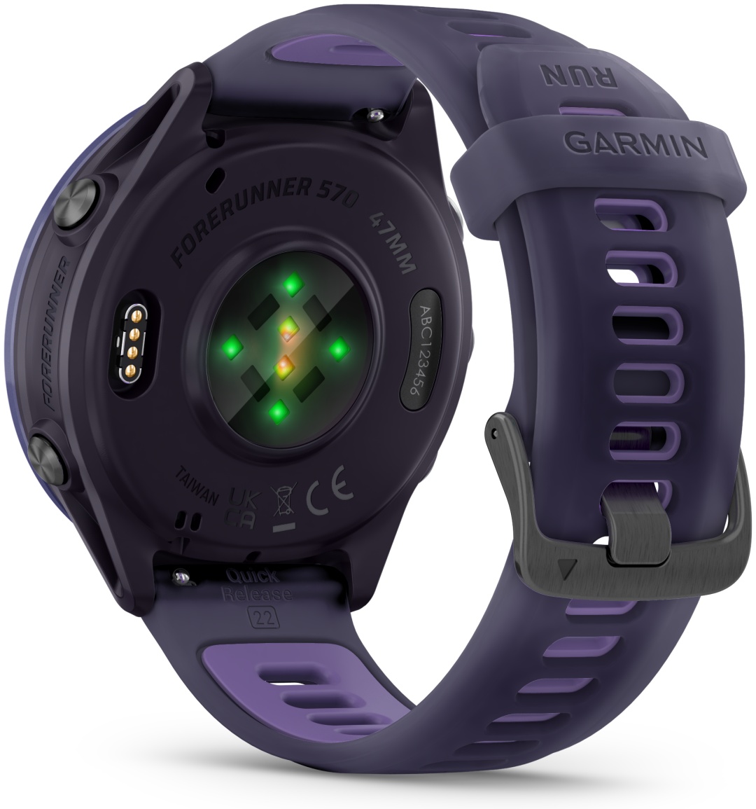 Смарт-часы Garmin Forerunner 570 47 мм фиолетовый