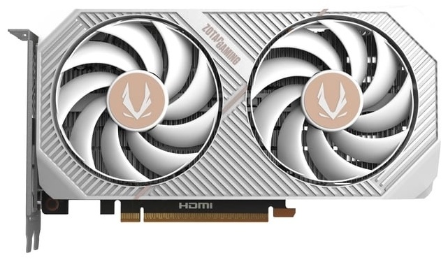 Видеокарта ZOTAC GAMING GeForce RTX 5050 Twin Edge OC White Edition ZT-B50500Q-10M 8 Гб