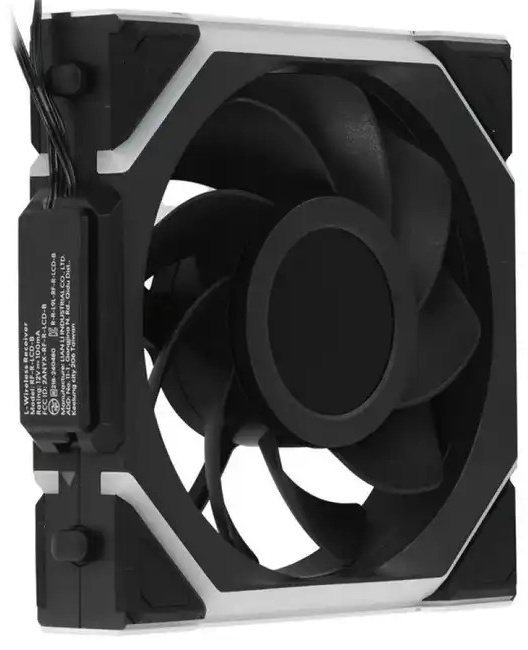 Вентилятор LIAN LI UNI FAN SL Wireless LCD Black 3x120mm, G99.12SLLCD1W3B.00