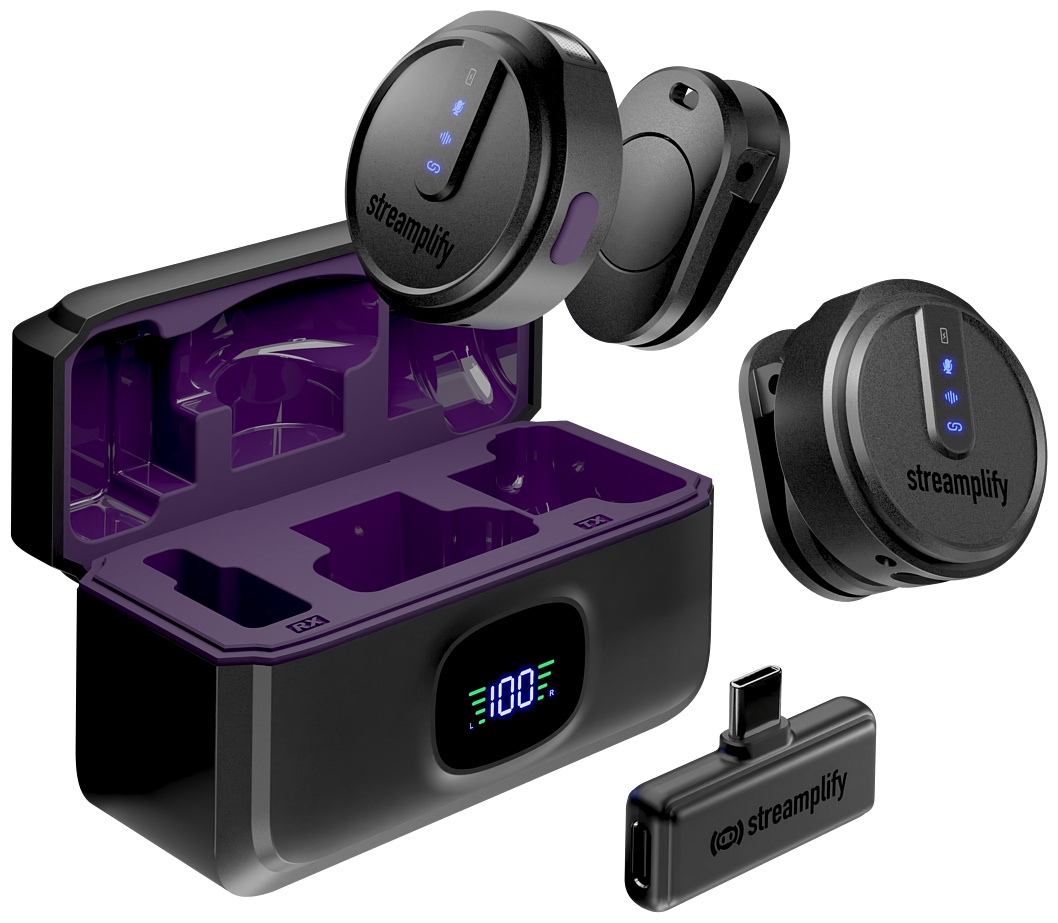 Микрофон Streamplify MIC GO черный