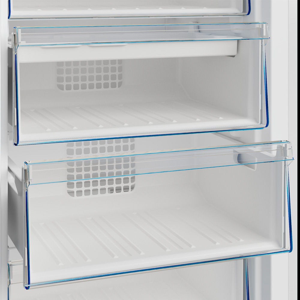 Морозильник Beko B3RFNK312G 275 л, серый