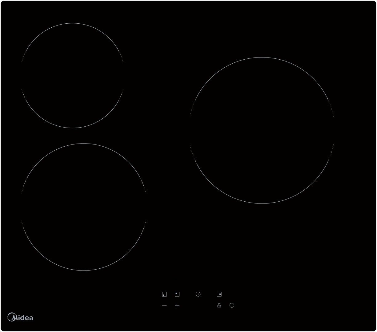Варочная поверхность Midea MCH-B631CK черный