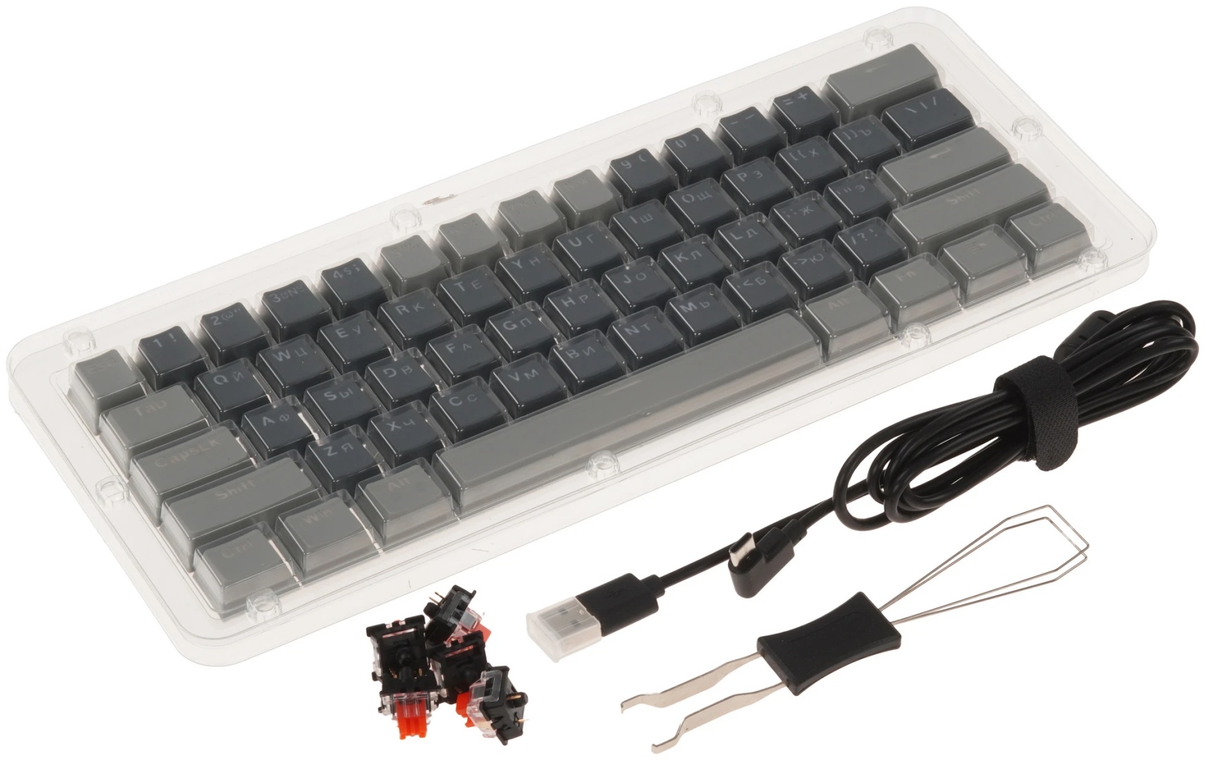 Клавиатура Redragon Fizz (72599) серый