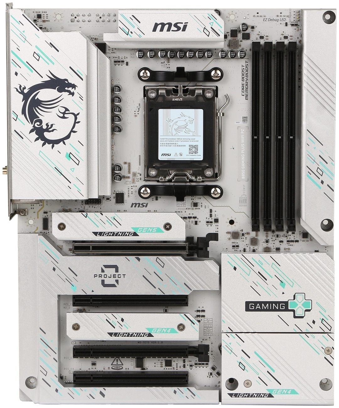 Материнская плата MSI MSI B850 Gaming Plus WiFi PZ