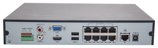 Видеорегистратор UNV NVR (сетевой) NVR301-08S3-P8
