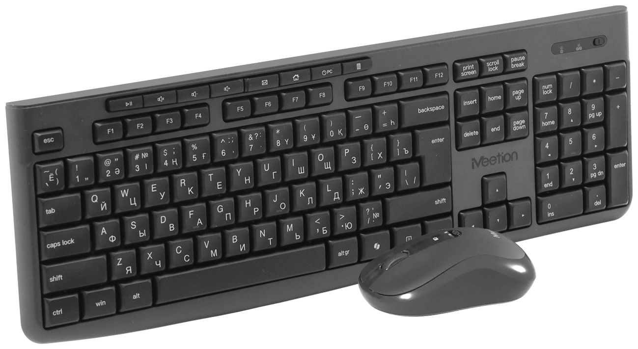 Клавиатура MeeTion CW295 Black черный