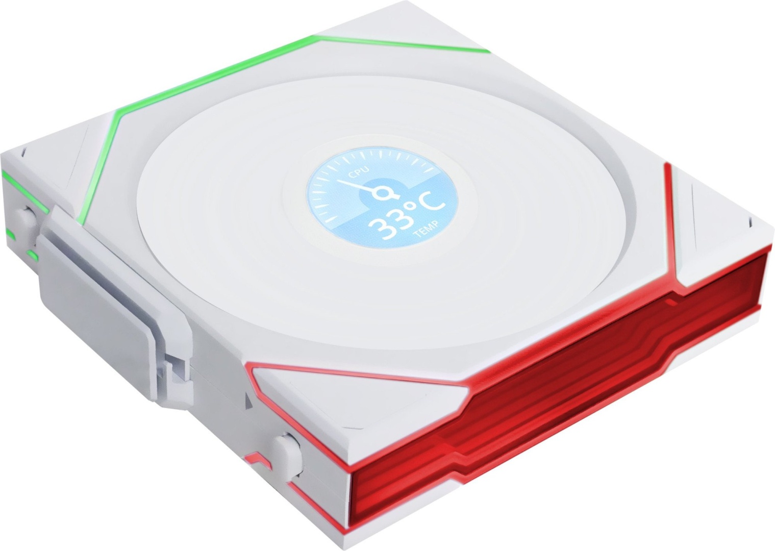 LIAN LI UNI FAN TL120 LCD Wireless White 3x120mm, G99.12TLLCD1W3W.00 белый