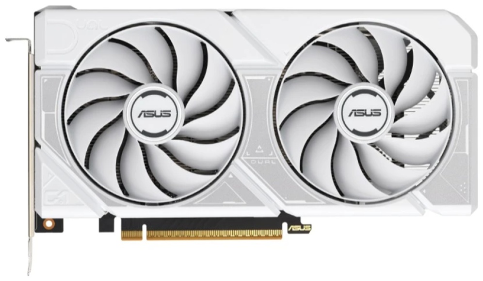 Видеокарта ASUS GeForce RTX 5060 Ti DUAL White OC Edition (DUAL-RTX5060TI-O16G-WHITE) 16 Гб