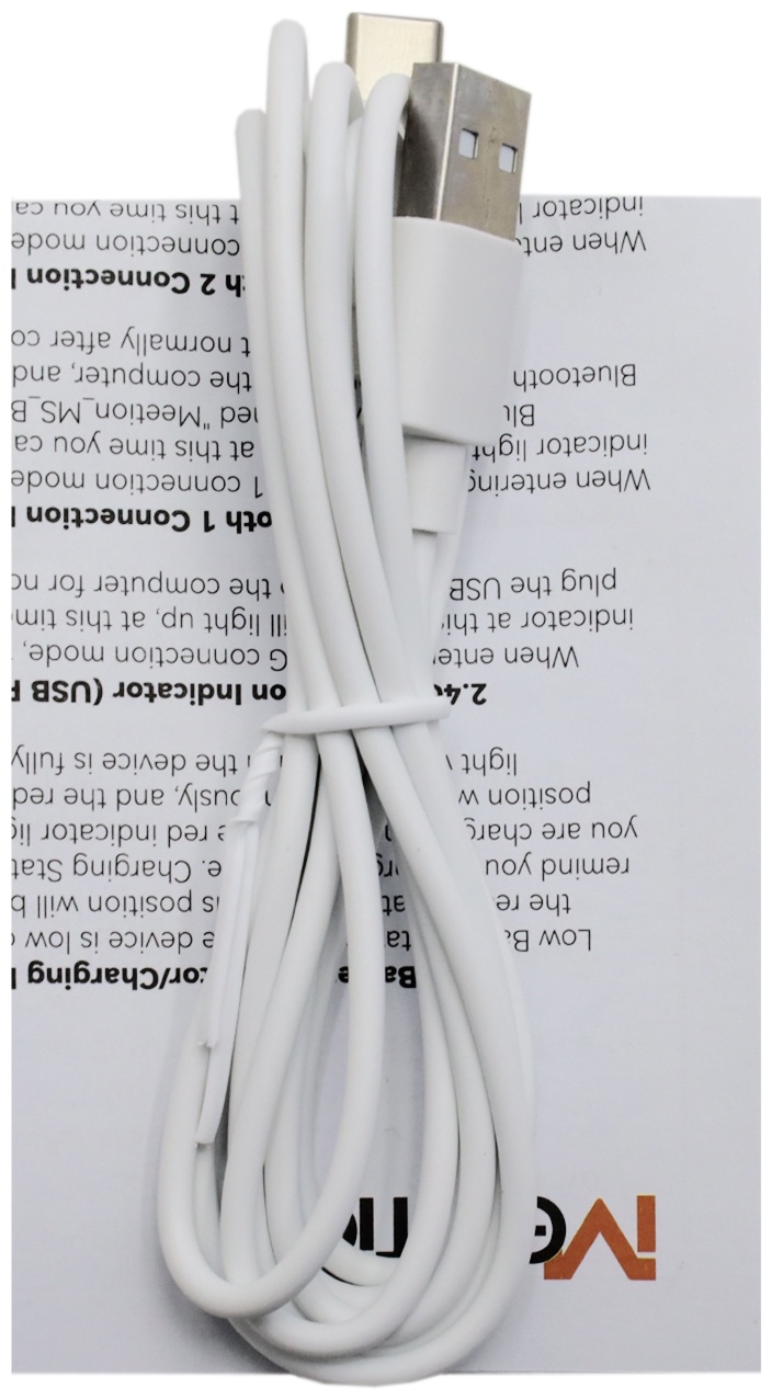 Мышь MeeTion MT-BTM008 White Grey черный