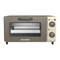 Электропечь Willmark WO-181GB бежево-серая