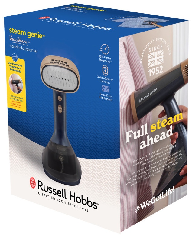 Отпариватель Russell Hobbs 28550-56 серый, синий