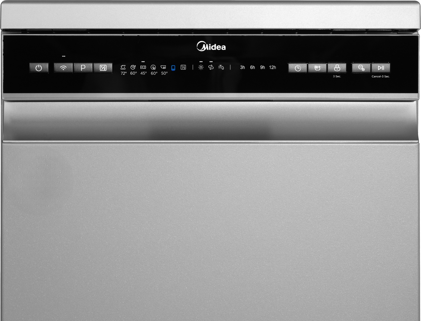 Посудомоечная машина Midea MFD45S160Si-C серый