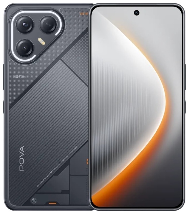 Смартфон Tecno Pova 7 Ultra 5G 8/256GB Geek Black