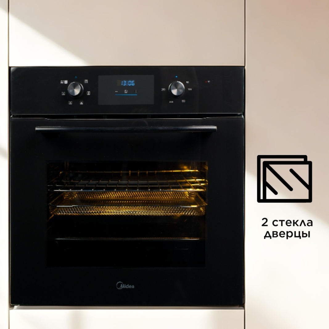 Духовой шкаф Midea MO22000GB черный