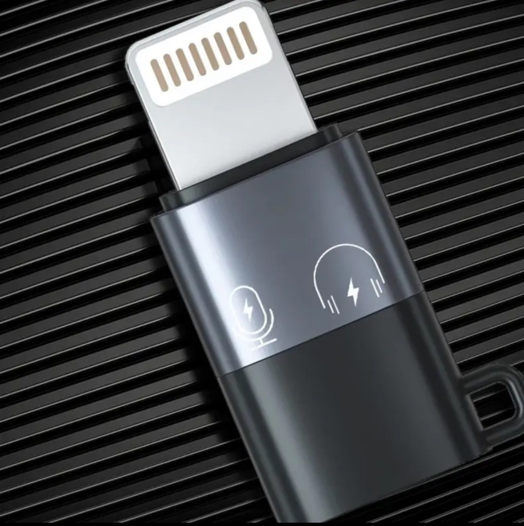 Переходник VARIUM USB TypeC (F), Lightning (M), 0.1 м, TL1 черный