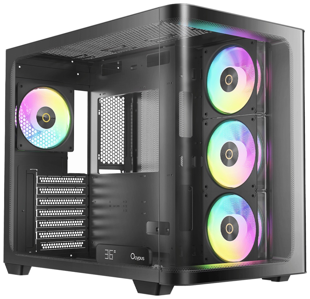 Корпус Ocypus Iota-C70-BKD400CD-GL черный