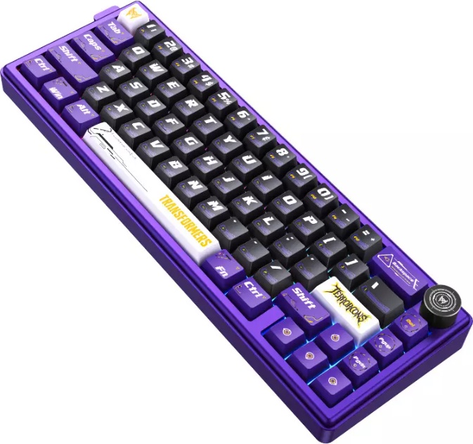 Клавиатура Transformers TF-GK02, фиолетовая