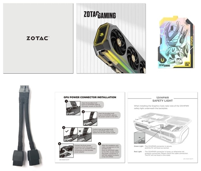 Видеокарта ZOTAC GAMING GeForce RTX 5070 Twin Edge OC White Edition ZT-B50700Q-10P 12 Гб
