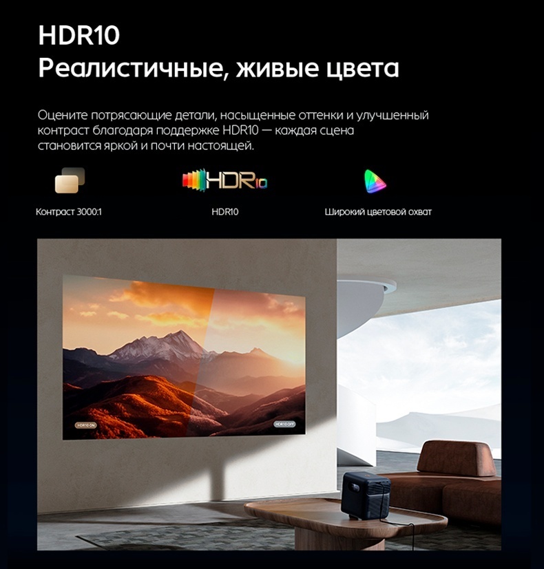 Проектор Wanbo Mozart 1 Pro 2025