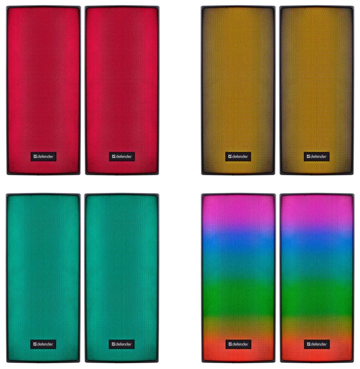 Компьютерные колонки Defender Spitfire черный