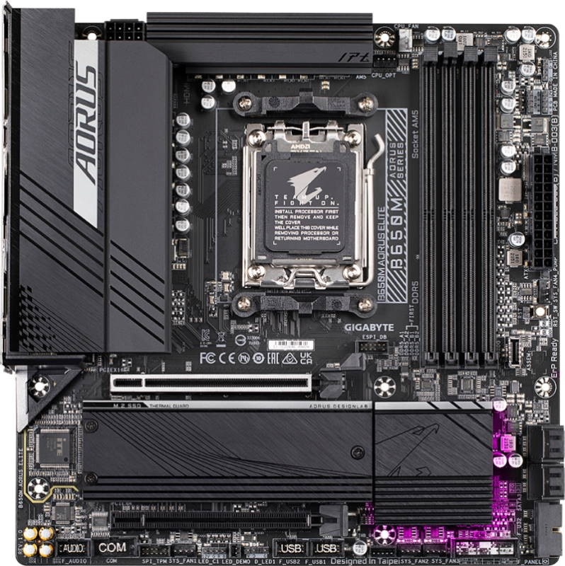 Материнская плата GIGABYTE B650M Aorus Elite