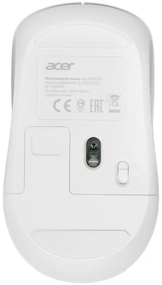 Компьютерная мышь Acer OMR309, белая