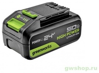 Аккумулятор Greenworks 2957807 Li-Ion 5 Ач 1 шт