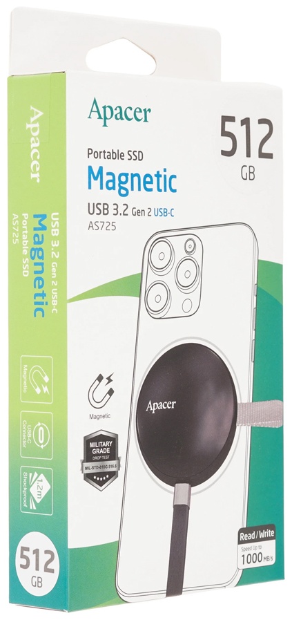 Внешний накопитель Apacer AS725/20052218 512 Гб