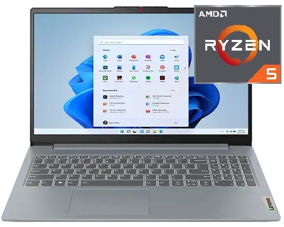 Ноутбук Lenovo IdeaPad Slim 3 15AMN8 15.6&quot; / 8 Гб / SSD 512 Гб / Без ОС / 82XQ00J7RK