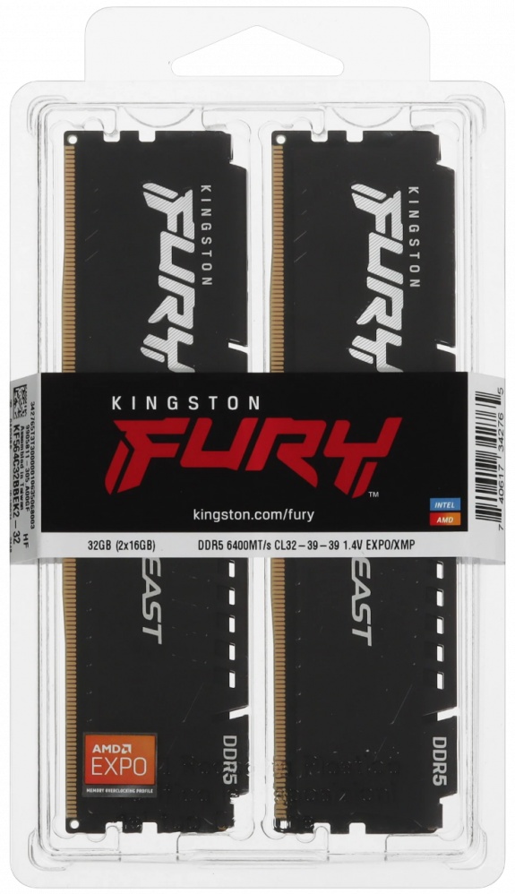 Оперативная память Kingston KF564C32BBEAK2-32 32 Гб