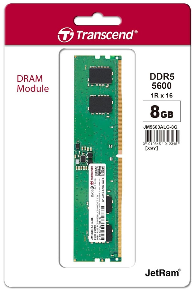 Оперативная память Transcend JM5600ALG-8G 8 Гб