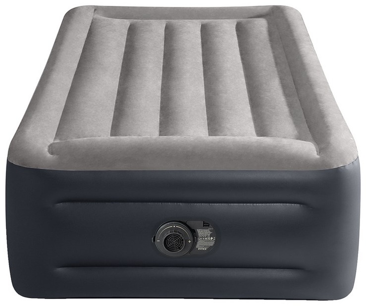 Матрас Intex DELUXE Pillow Rest Raised 64132ND, 191x99x42 см, насос встроенный