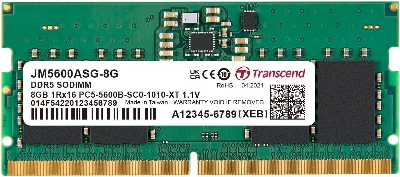 Оперативная память Transcend JM5600ASG-8G 8 Гб