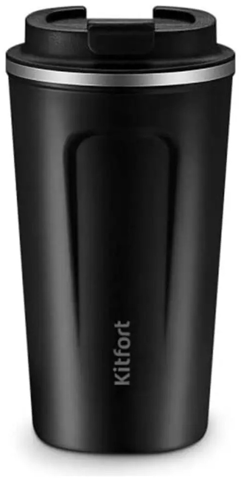 Термокружка Kitfort КТ-1226 0.5 л, черная