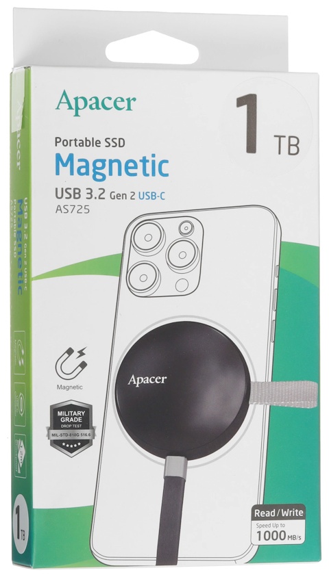 Внешний накопитель Apacer AS725/20052209 1000 Гб