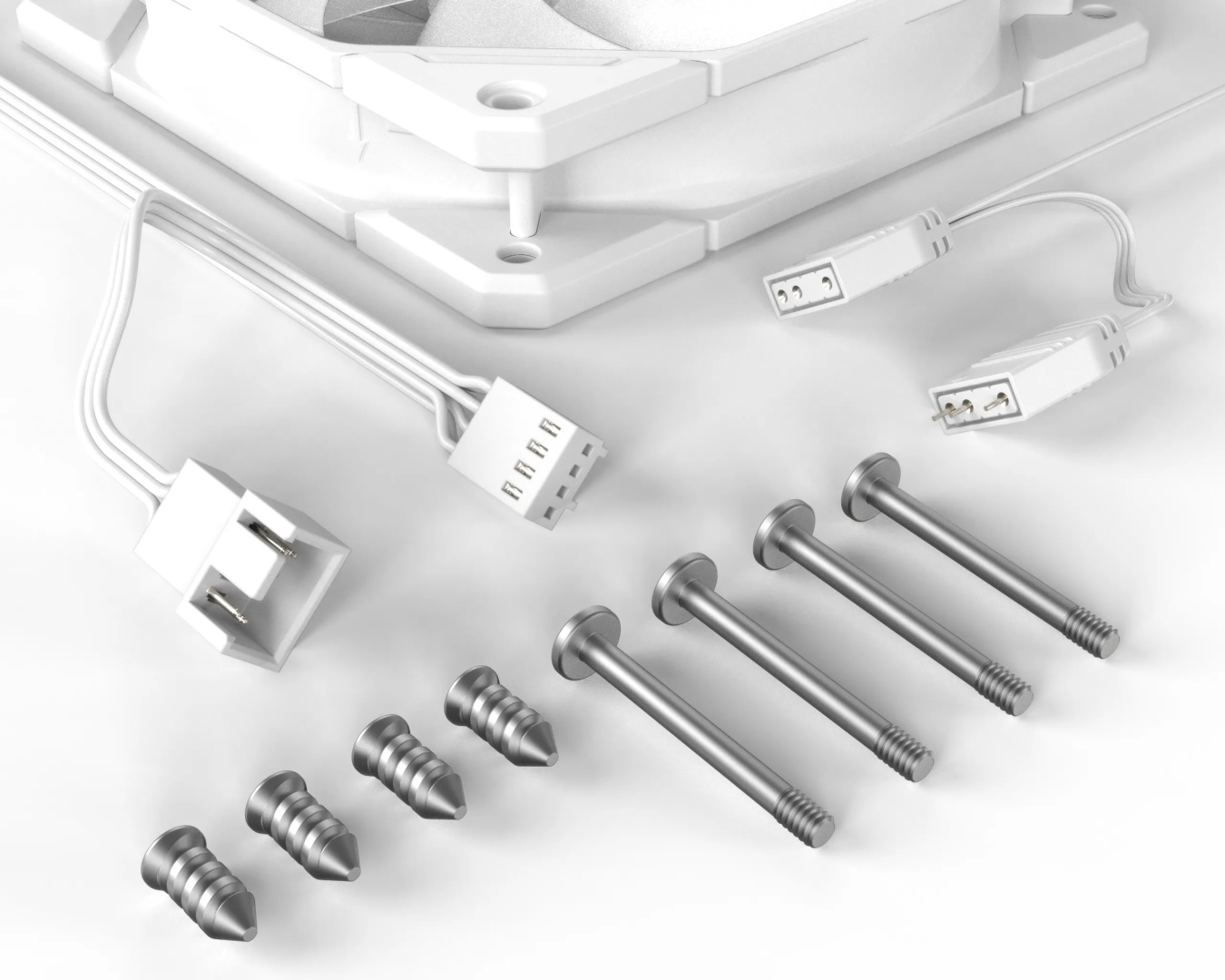 Вентилятор ID-Cooling TF-12025-PRO-ARGB Reverse White