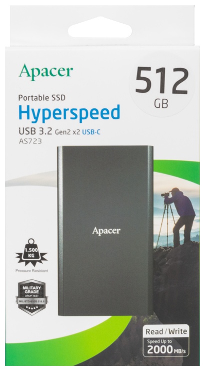 Внешний накопитель Apacer AS723/20052201 512 Гб
