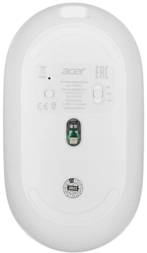 Компьютерная мышь Acer OMR301, белая