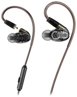 Наушники Music Public Kingdom IEM200M, черно-коричневые