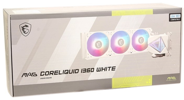 Кулер MSI MAG CoreLiquid I360 White