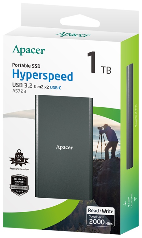 Внешний накопитель Apacer AS723/20052180 1000 Гб