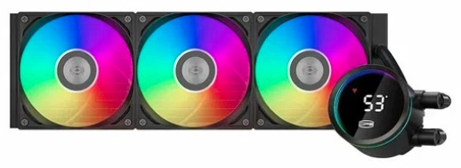 Кулер PCcooler DC360 Pro ARGB Display, черный