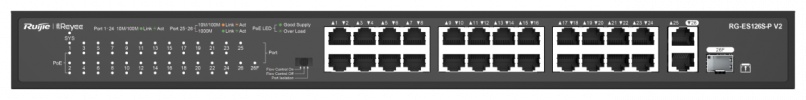 Коммутатор Ruijie Reyee RG-ES126S-P V2