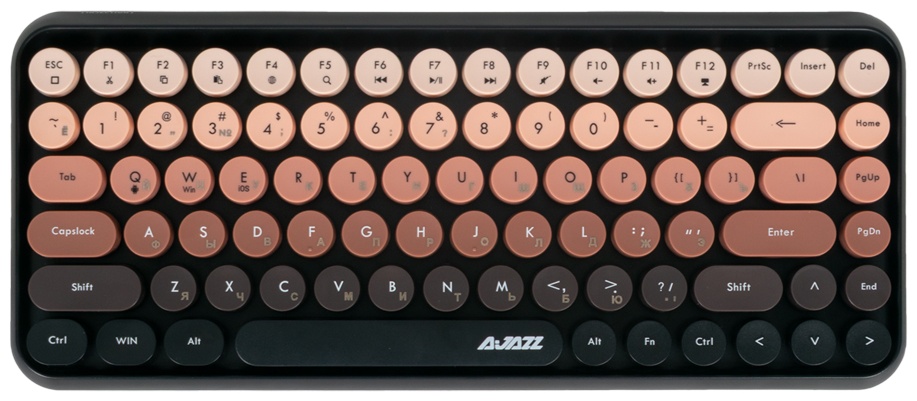 Клавиатура Ajazz 308i Cat коричневый