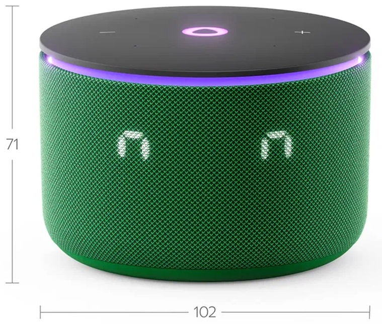 Умная колонка Яндекс Станция Мини 3 Про зеленый