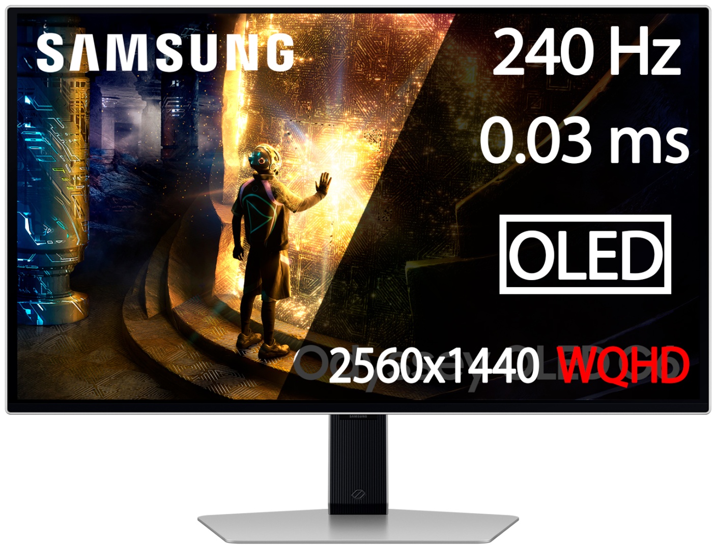 Монитор 27&quot; Samsung LS27DG612SIXCI серебристый