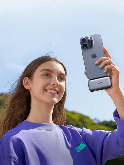 Внешний аккумулятор Ugreen PB503 35338 5000 мАч серый