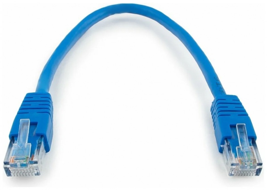 Кабель Cablexpert RJ-45 - RJ-45 0.25 м PP6U-0.25M/B