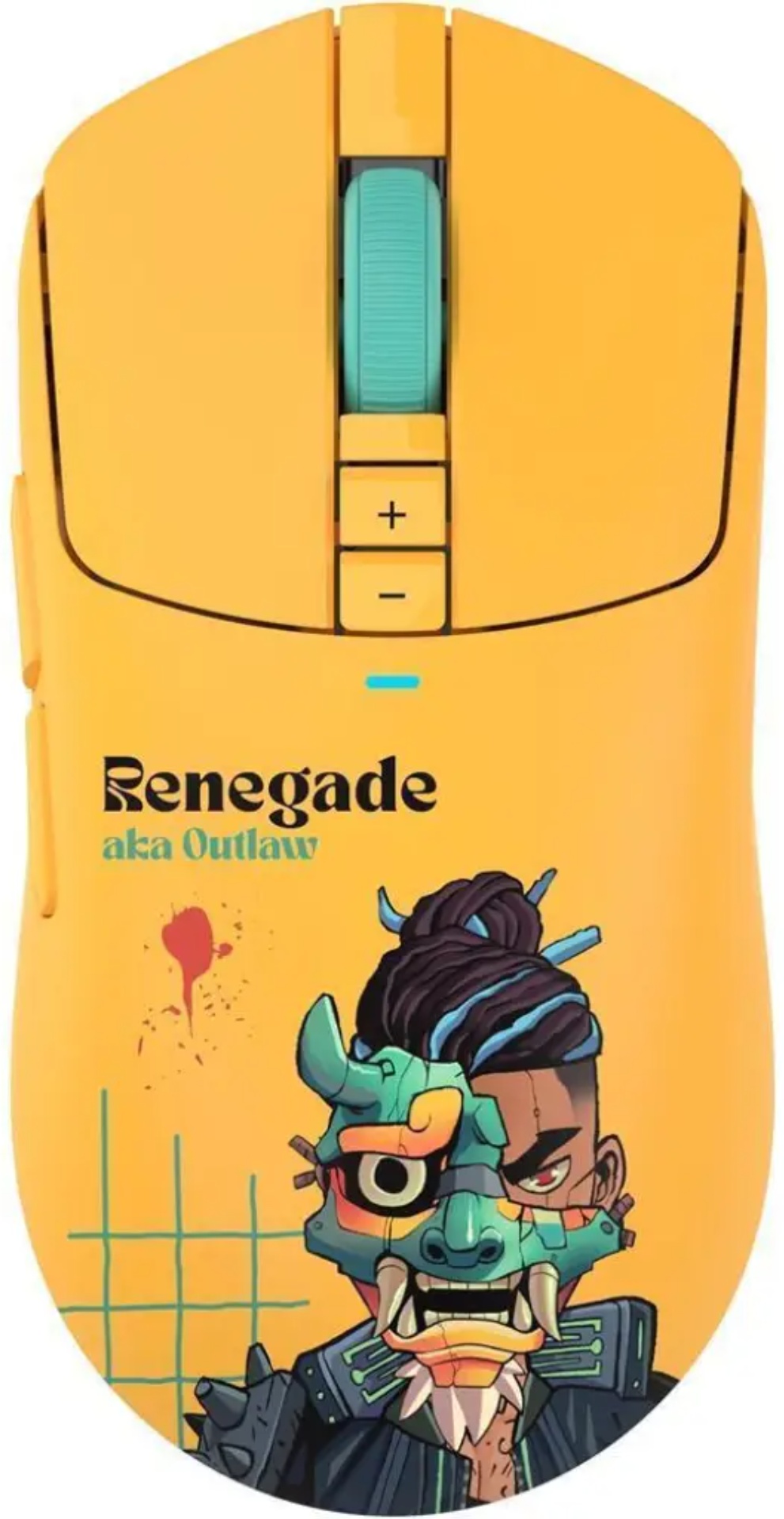 Мышь Bloody R72 Ultra Duo Renegade желтый