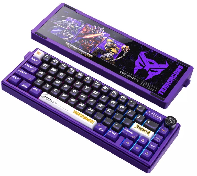 Клавиатура Transformers TF-GK02, фиолетовая